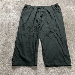 Only Necessities Pants Womens Plus 36W Black Regular Fit Straight 50x29 Plus